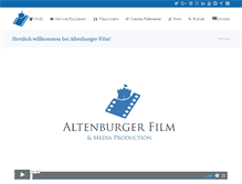Tablet Screenshot of altenburgerfilm.com